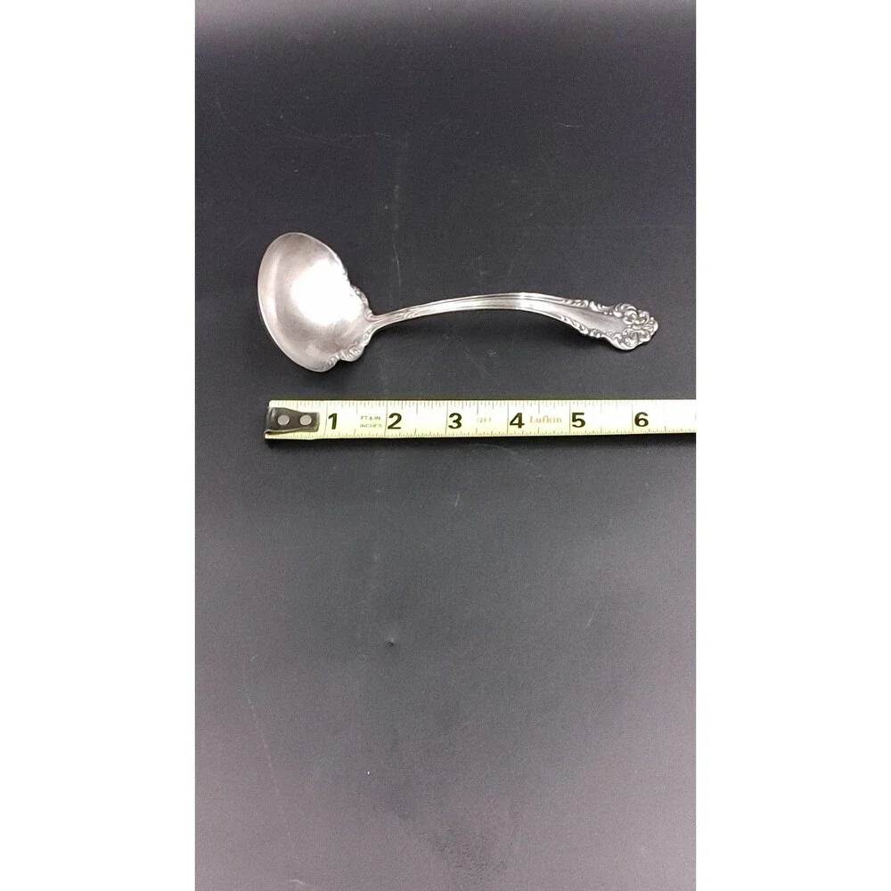 Vintage Community Avalon Silver plate Gravy Ladle Sauce Serve Utensil Silverware